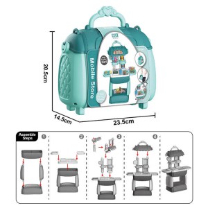 Pretend Play Set for Kids Supermarket Cash Register Pretend Play